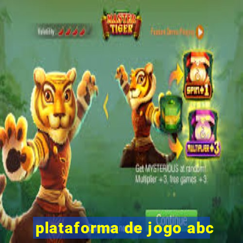 plataforma de jogo abc